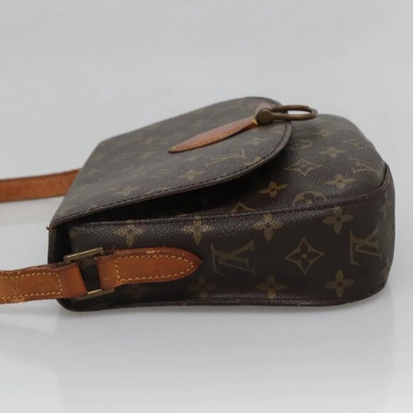 LOUIS VUITTON Monogram Saint Cloud GM Shoulder Bag M51242 LV Auth 140046 - Picture 3 of 15
